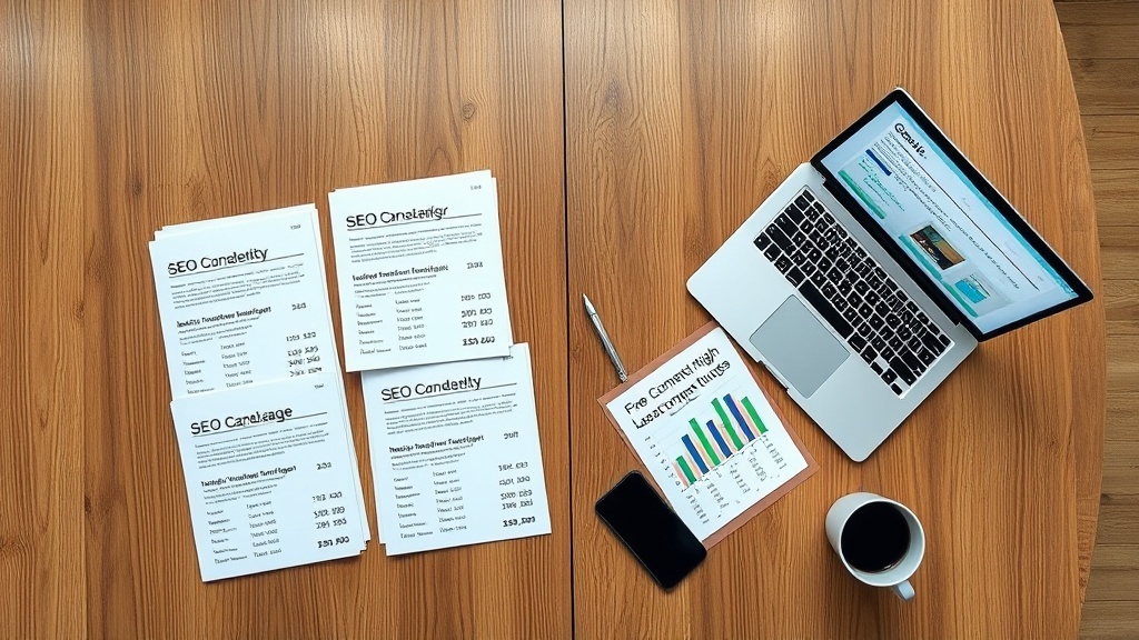 טווחי מחירים קידום אתרים השוואת מחירים