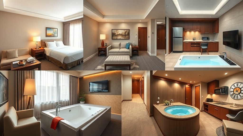 סוגי החדרים והסוויטות – מה מתאים לך?